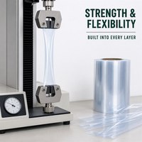 Film de serre PO, film plastique agricole diffuseur de lumière, résistant aux UV, pour l'agriculture commerciale
