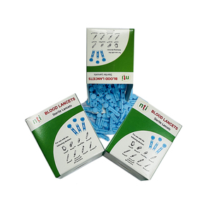 Lancetas de seguridad estériles de liberación rápida para pruebas de sangre de emergencia - Product Image 1