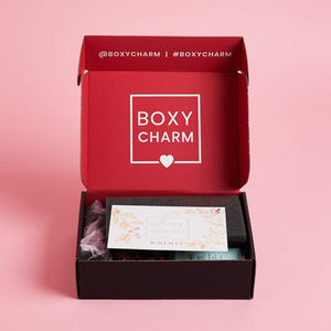 로고 포장 상자 사용자 정의 우편물 상자 남성 의류를위한 검은 단단한 판지 상자 - Product Image 2