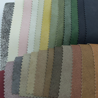 Cuir synthétique PU gaufré anti-moisissure tendance, 360 GSM, épaisseur 0,7 mm, résistant à l'abrasion, pour vestes et manteaux à la mode