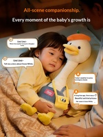 Cadeau d'anniversaire pour filles, canard en peluche robotique alimenté par l'IA pour les enfants de 3 à 6 ans et les filles de 10 ans - Cadeau