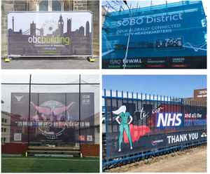 Cubierta de barrera de control de multitudes Pantalla de jardín para eventos Valla DE PRIVACIDAD Promoción Impreso personalizado - Product Image 3