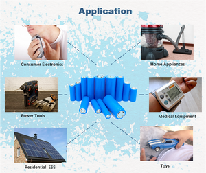 Grade A + LR1865HE Aojia 18650 baterai isi ulang Ion silinder 3.6V 4000mAh 800 siklus-20 ~ 70 - Product Image 5