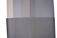 Papier de ponçage abrasif humide/sec à grain élevé 230x280mm Papier de verre en bois OEM personnalisable 1mm 180 120 220 400 1200 1500 2000 3000 7000