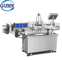 Machine d'étiquetage entièrement automatique pour bouteilles rondes de vin rouge, de boissons et de détergents, machine d'étiquetage autocollante