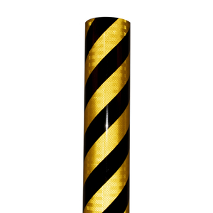Ruban Réfléchissant Prisme Bicolore Jaune Noir de Qualité Ingénierie, Feuille Autocollante en PET Marque 3H - Product Image 6