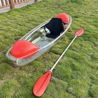 Kayak gonflable 1 place avec siège réglable, sac flottant et kit de réparation pour la plage, personnalisé de Chine, Lumark, résistant aux UV