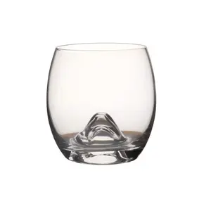 高品质酒吧玻璃器皿现代威士忌斯奈德玻璃创意鸡尾酒杯配山基无茎酒杯
