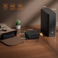 Mini Bilgisayar Windows 11 Özelleştirilebilir Mini Bilgisayar Windows 11 Intel N100 8GB DDR4 256GB SSD WiFi 6 OEM ODM Hizmeti Fabrika Tedarikçisi