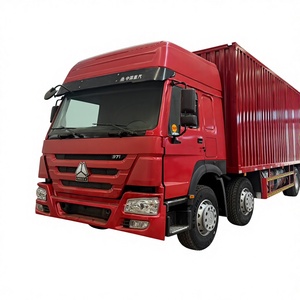 Camión de Caja Hawwo <span class=keywords><strong>con</strong></span> Tracción 8x4 y Estándares de Emisiones Euro V, Vehículo de Carga Pesada Diésel - Product Image 1