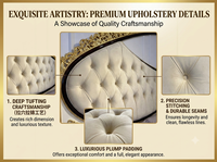 Ensemble de lit king-size en bois massif de style baroque européen de luxe, sculpté à la main, feuille d'or, personnalisé, meubles de chambre à coucher, appartement, hôtel, style antique