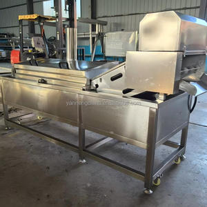 Freidora Continua Económica de Alta Productividad para Chips de Plátano y Nuggets, Freidora para Freír Continuamente Cacahuetes, Nueva, Digital, Hecha en China - Product Image 6