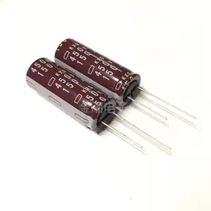 Componenti elettronici condensatore elettrolitico in alluminio 18mm x 45mm 18x45 450v 150uf
