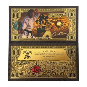 Billete de 100 Dólares de Chuck Norris, 4 Tipos, Chapado en Oro de 24K, para Regalo, 2026 - Product Image 2