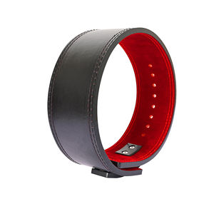 Cinturón de levantamiento de pesas de cuero de vaca con logotipo personalizado ajustable, soporte de 13 mm, cinturón de levantamiento de pesas para gimnasio - Product Image 4