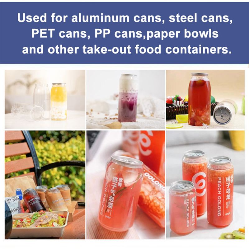 plastic can sealer machine