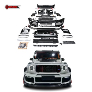 Kit carrosserie complet en fibre de carbone sèche style BB G900 pour Mercedes Benz Classe G W464 W463a, version large, vente en gros - Product Image 1