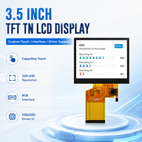 Module d'affichage LCD TFT TN personnalisé industriel tactile HMI 3,5 pouces 320x240 Interface RGB HX8238D Panneau tactile capacitif