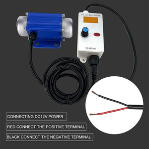 Faradyi Vibration DC <span class=keywords><strong>Motor</strong></span> 12/24V Regulación de velocidad 7000 Rotación sin escobillas Miniatura Micro Digital Display Vibrador Motores - Product Image 4