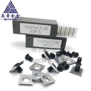 Chất lượng tốt 15*15*2.5mm chủ đề đầu chế biến gỗ chèn precessing gỗ rắn filberboard tungsten <span class=keywords><strong>carbide</strong></span> lưỡi yg6x lớp cao - Product Image 2