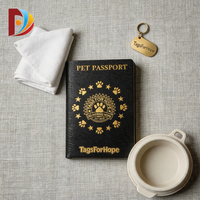 Impression de livrets personnalisés en papier offset et carton à prix abordable pour certificats de santé pour animaux de compagnie, passeports pour chiens et chats