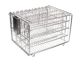 Commercial Deep Fryer Station Four Tier Fry Baskets