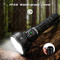 Lampe torche rechargeable Wurkkos TD01 1800LM 1000 mètres 21700, autodéfense, IPX8, lampe torche tactique LED, indice de protection IP68
