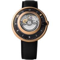 Montre-bracelet élégante et unique pour homme, montre automatique à cadran ajouré, montre mécanique