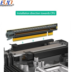 Обратный <span class=keywords><strong>PCI</strong></span> Express <span class=keywords><strong>PCI</strong></span>-E 3,0 16X слот на X16 адаптер карты для 1U серверного компьютера направление установки в сторону процессора - Product Image 6