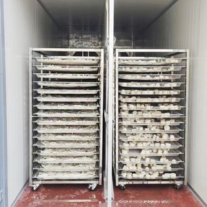 Machine à sécher les fruits d'une capacité de 2000kg 8 chariots Machine à sécher <span class=keywords><strong>le</strong></span> plateau de mûrier à haute efficacité - Product Image 3