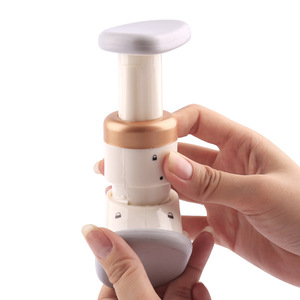 Masajeador facial y de cuello con batería y control mecánico para adelgazar el mentón y reducir la papada - Product Image 3