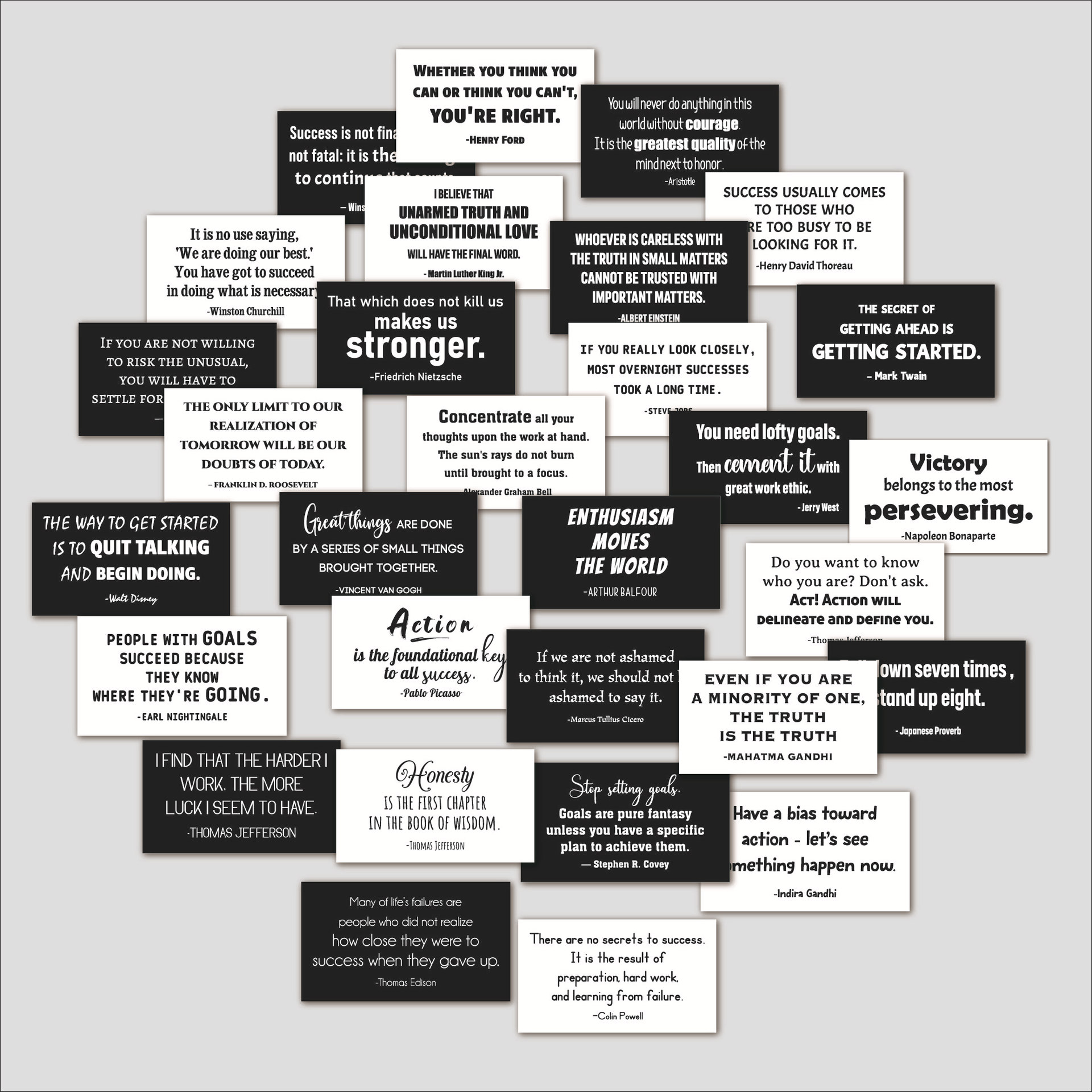 Cartes de motivation