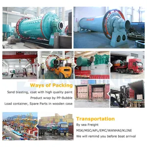 Low Energy Consumption And High Efficiency Small Continuous Ore/Rock/Cement/Limestone Ball Mill Machines
