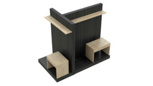 Nouvelle étagère perforée de style moderne pour supermarché, présentoir à panneaux perforés pour outils et équipements de bricolage, aménagement de magasin - Product Image 5