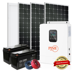 Nouvel arrivage Pine Pine Bibo : Kit solaire tout-en-un 20 kW, 10 kW, 5 kW avec système de stockage de batteries hybrides 48 V sur rack – Ensemble complet - Product Image 2