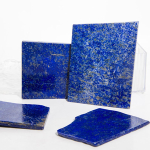 Vente en gros de dalles de lapis-lazuli naturel poli, motifs élégants, décoration de bureau, cadeaux - Product Image 2
