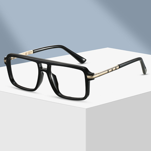 2025 biểu tượng tùy chỉnh TR90 Eyewear For Men Chống ánh sáng màu xanh máy tính Kính mắt bán buôn nhà sản xuất hình chữ nhật khung quang học - Product Image 3