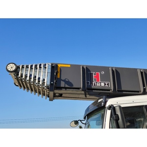 JIUHE 65m escalera aérea ascensor muebles camión móvil 32m 36m 45m 55m 65M <span class=keywords><strong>para</strong></span> casa móvil elevador escalera cubo camión aéreo - Product Image 4