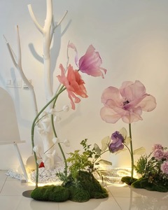 <span class=keywords><strong>Flores</strong></span> Gigantes Personalizadas Coloridas al por Mayor ZA-041 para Decoración de Interiores de Hoteles, Centros Comerciales, Tiendas, Bodas y Ventanas - Product Image 3