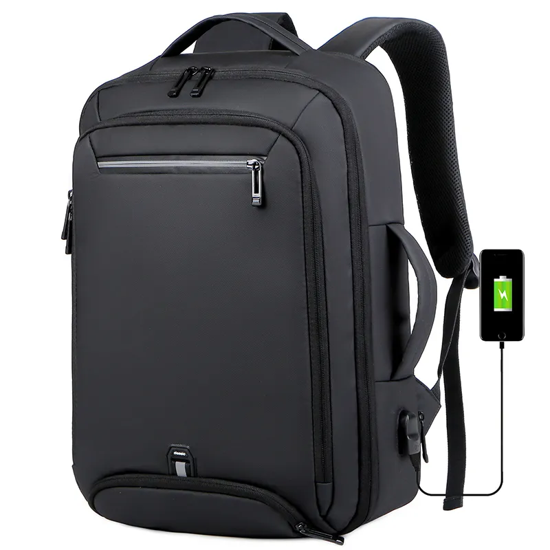 Business Smart Backpack Waterproof fit 15.6 Inch Laptop Backpack with USB Charging Port