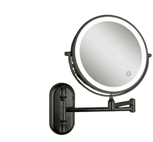 Miroir de maquillage à ventouse pour salle de bain, sans perforation, rétractable, pliable, miroir de beauté mural pour hôtel - Product Image 3