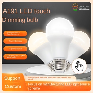 Cảm ứng mờ cảm biến LED bóng đèn AC 220V E27 cơ sở nhựa nhôm tiết kiệm năng lượng A19 - Product Image 2