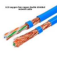 Câble réseau en cuivre Cat5e 6 de 305 m, sortie d'usine |   4 paires de câbles LAN FTP/SFTP intérieur/extérieur, gaine en PVC, compatibles avec Cat5/Cat6
