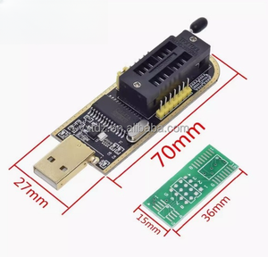 Programmateur USB TOPCUS CH341A pour puces BIOS Flash des séries 24 et 25, graveur SPI EEPROM avec pilote et logiciel - Product Image 2