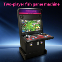 Machine de jeu de pêche et de tir à monnayeur 3D pour 2 joueurs, modèle Hunter de poissons, très vendue pour salle de jeux