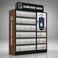 Terminal de prêt RFID HAUMR Smart Library SIP2 HF 13,56 MHz avec verrou antivol et stockage grande capacité pour cantine de collège