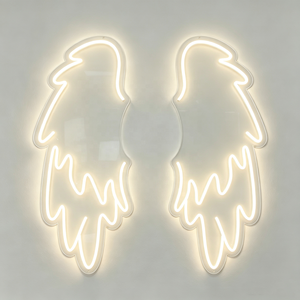 Ailes d'<span class=keywords><strong>ange</strong></span> néon LED flexibles en gros pour la décoration de mariage 2026 - Product Image 1