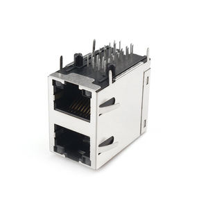 Haxn tích hợp biến áp 99td 2*1 100/1000bt Ethernet kết nối với EMI Tab LED RJ45-ICM kết nối hỗ trợ PoE 5g Base-T - Product Image 3