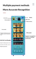 Distributeur automatique intelligent à monnayeur pour l'exportation : snacks, boissons, serviettes hygiéniques