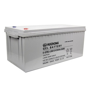 Batterie solaire GEL 12V 200Ah sans entretien à décharge profonde pour système hors réseau, stockage d'énergie éolienne avec 2000 cycles - Product Image 3